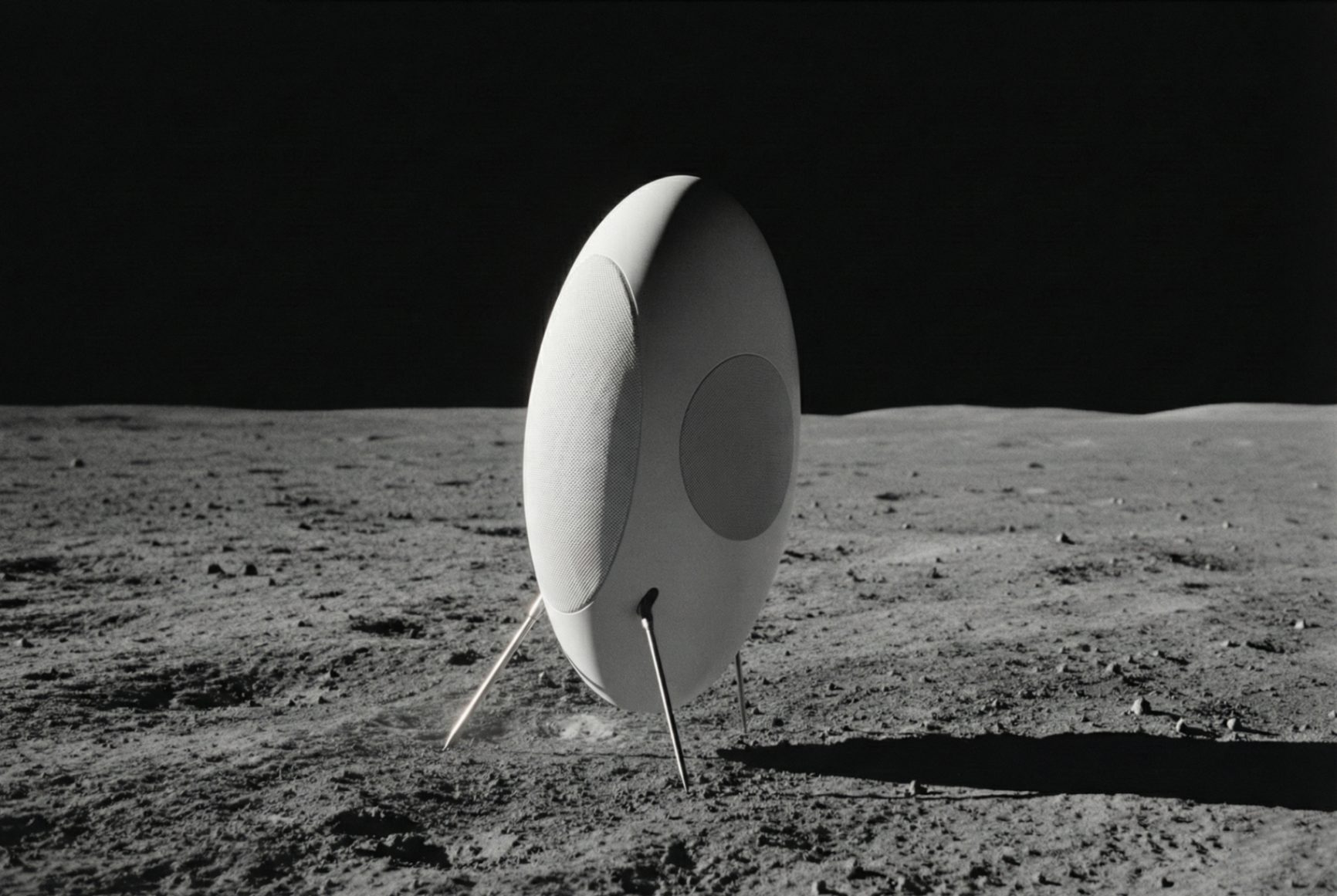 Moonlander speaker stand